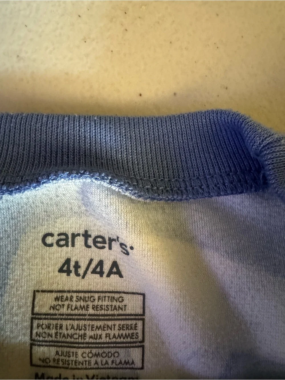 Carter’s Polo Bear pajamas, size 4